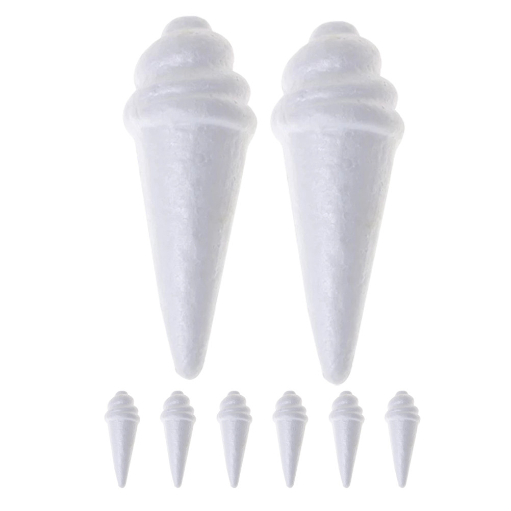 8Pcs Unfinished Ice Cream Foam - огляд і ціна Art Craft Kids