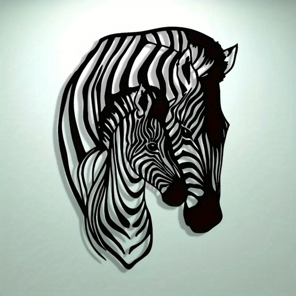 Elegant Minimalist Zebra Famil - огляд і ціна Art Craft Zebra