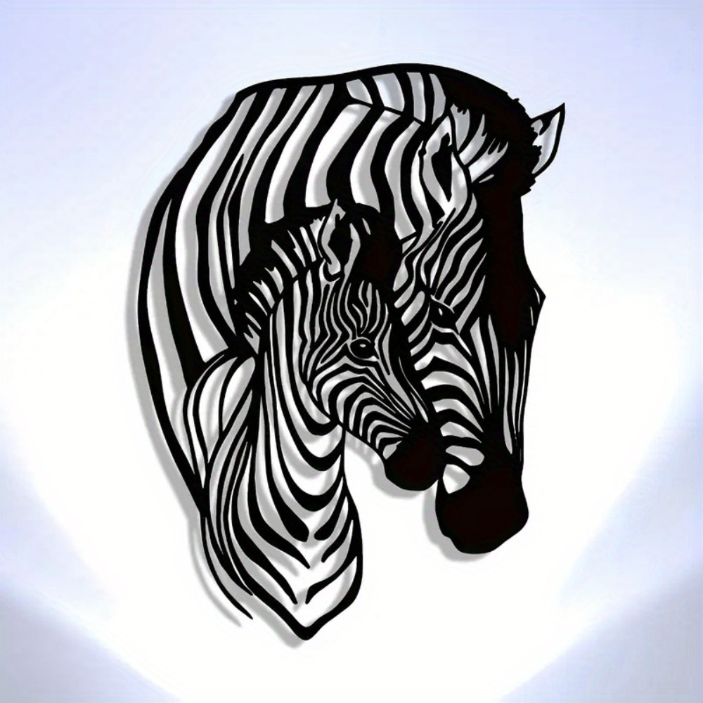 Elegant Minimalist Zebra Famil - огляд і ціна Art Craft Zebra