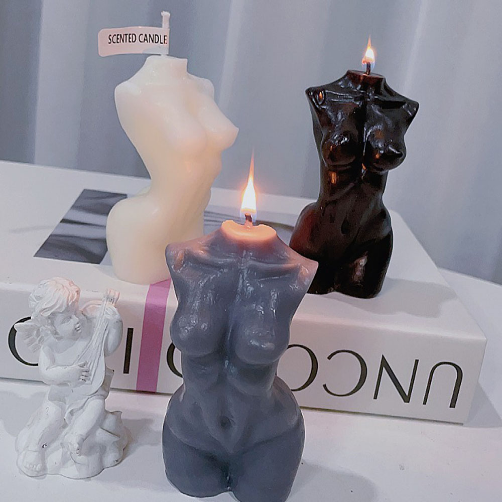 Female Torso Body Shape Scente - огляд і ціна Candle Making Wax
