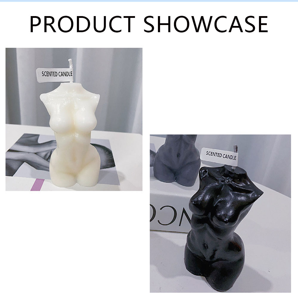Female Torso Body Shape Scente - огляд і ціна Candle Making Wax