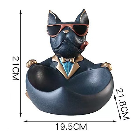 Cool Dog Statue Bulldog Statue - огляд і ціна Art And Craft Sunglasses