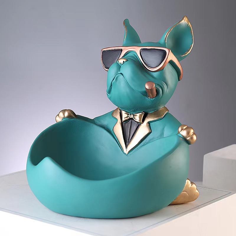 Cool Dog Statue Bulldog Statue - огляд і ціна Art And Craft Sunglasses