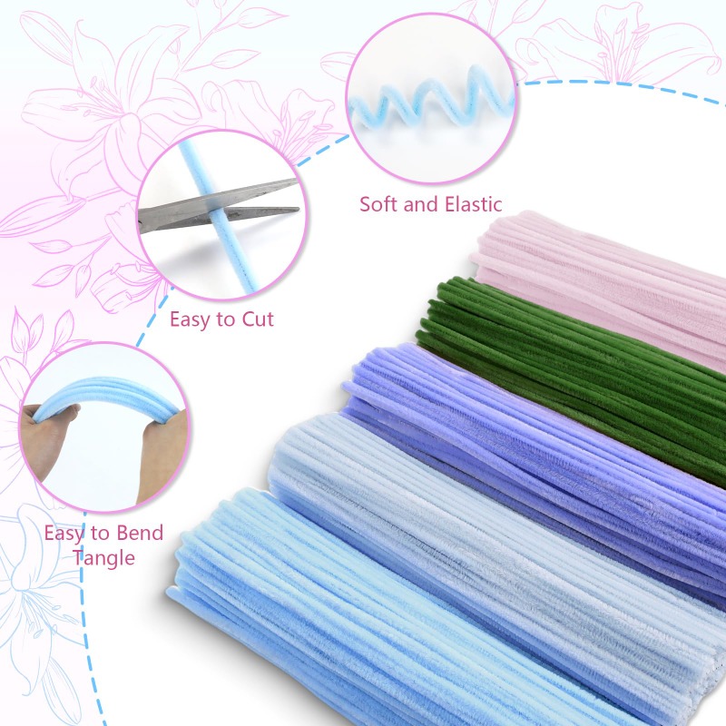 Pipe Cleaners Chenille Stems J - огляд і ціна Art Craft Kids