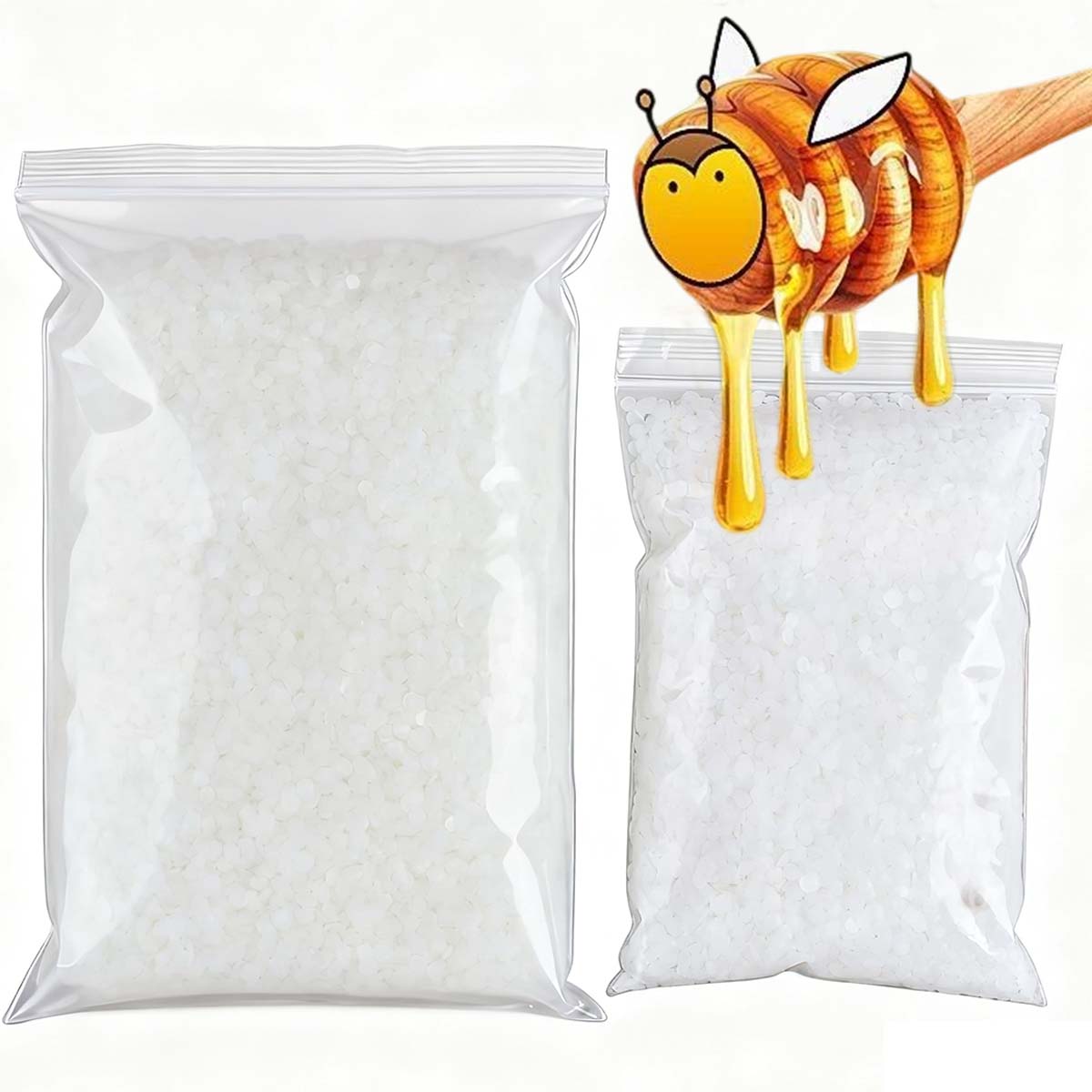 200g-1000g White Beeswax Pure  - огляд і ціна Candle Making Wax
