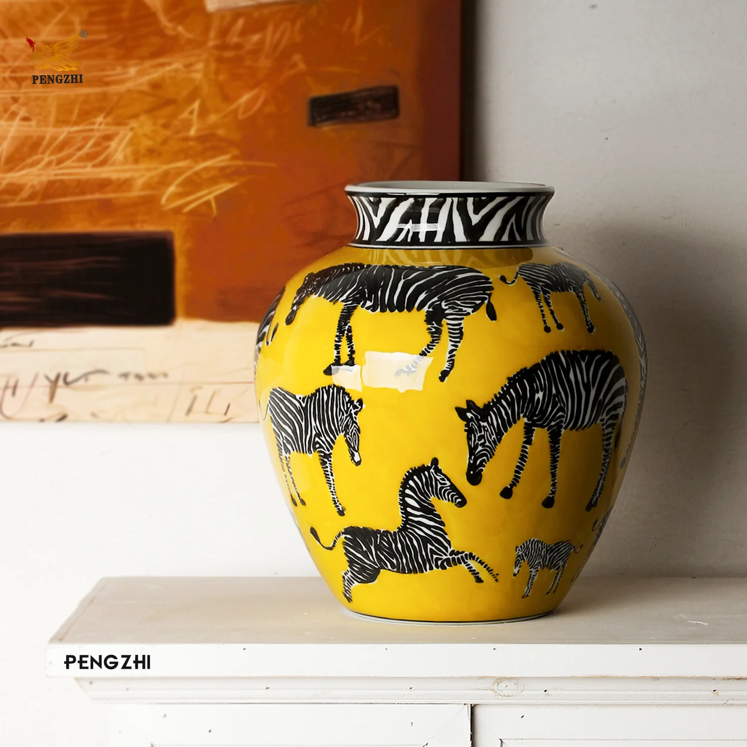 Creative Ceramic Vase Zebra Pa - огляд і ціна Art Craft Zebra