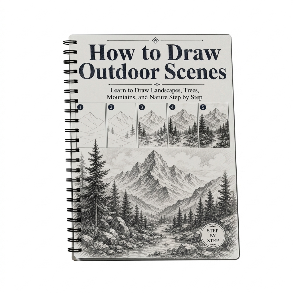 Landscape Sketch Practice Set  - огляд і ціна Art Craft Class