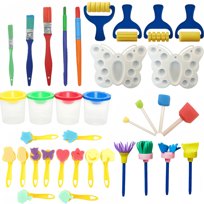 35Pcs Art Painting Kit for Beg - огляд і ціна Art Craft Class