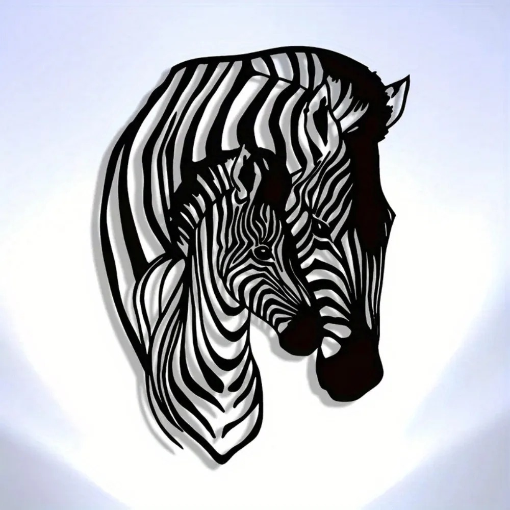 Brand Zebra Family Metal Wall  - огляд і ціна Art Craft Zebra