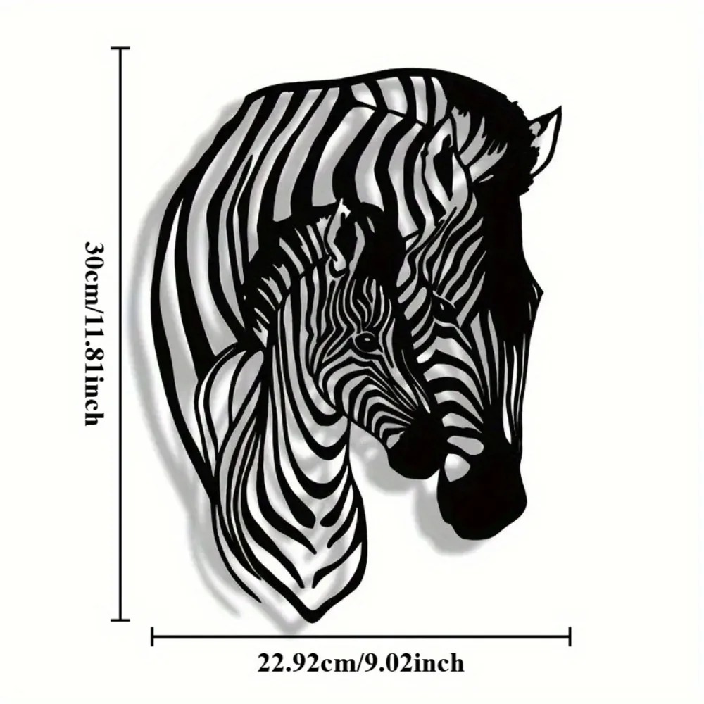 Brand Zebra Family Metal Wall  - огляд і ціна Art Craft Zebra