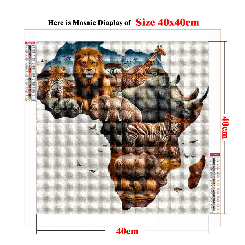 Safari Savanna Africa Posters  - огляд і ціна Art Craft Zebra