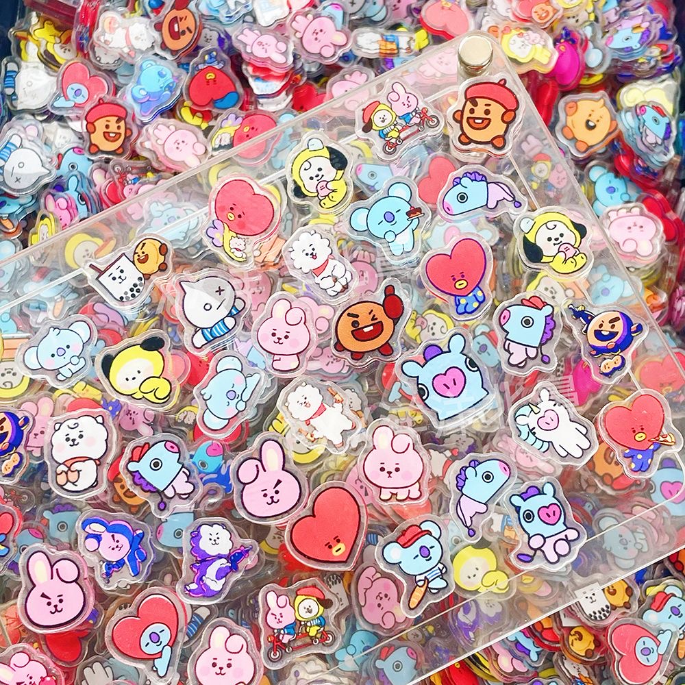 BT21 2cm exquisite acrylic she - огляд і ціна Art Craft Market