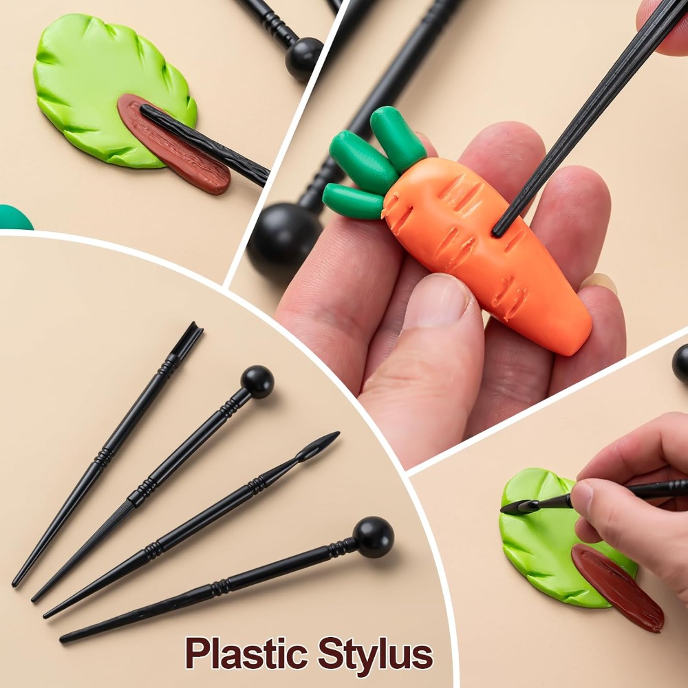 27 PCS Pottery Clay Tools Kit  - огляд і ціна Air Dry Clay