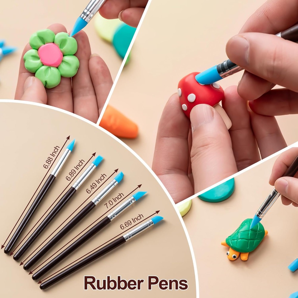 27 PCS Pottery Clay Tools Kit  - огляд і ціна Air Dry Clay