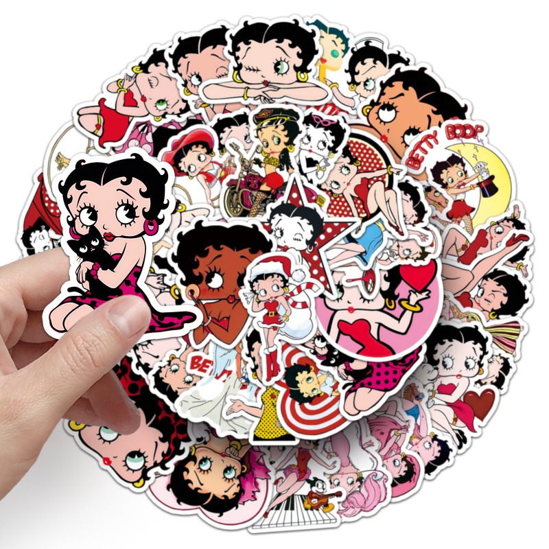 New 50pcs Betty Boop sticker h - огляд і ціна Origami Paper Set