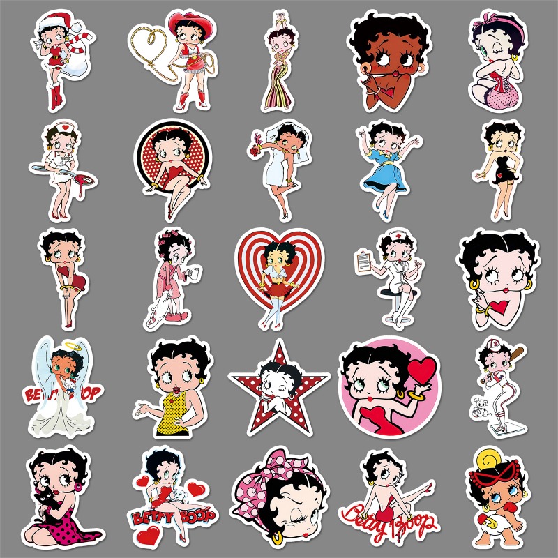 New 50pcs Betty Boop sticker h - огляд і ціна Origami Paper Set