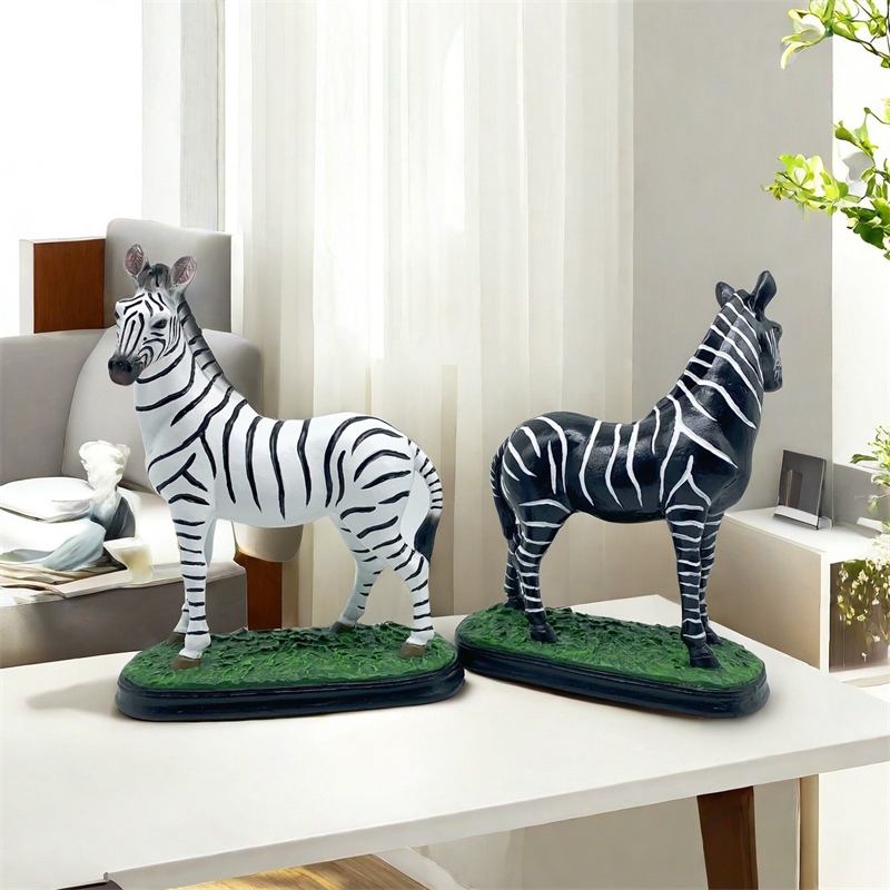 Artistic Zebra Sculpture Handm - огляд і ціна Art Craft Zebra