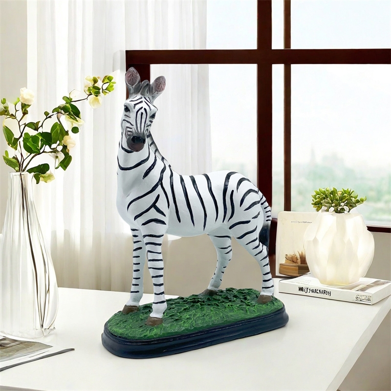 Artistic Zebra Sculpture Handm - огляд і ціна Art Craft Zebra