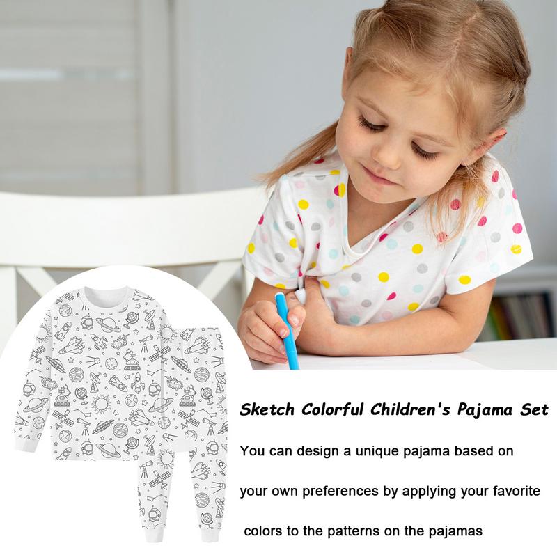 Pajama Coloring For Kids Sketc - огляд і ціна Art And Craft Autumn