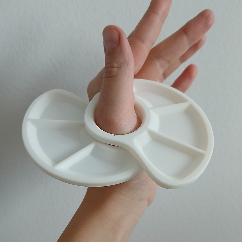 1/2pc Thumb Palette Ergonomic  - огляд і ціна Art Craft Class