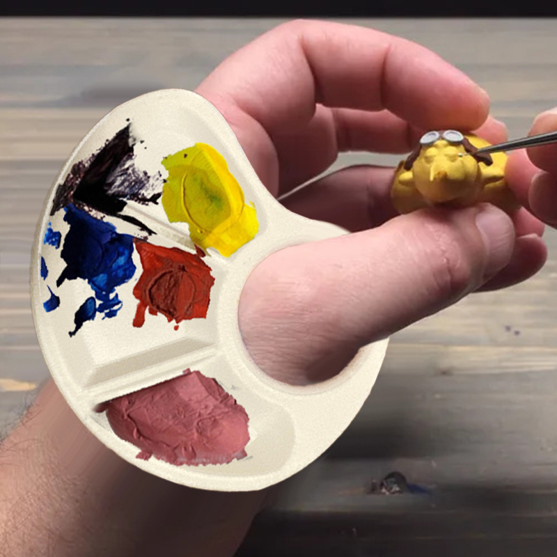 1/2pc Thumb Palette Ergonomic  - огляд і ціна Art Craft Class