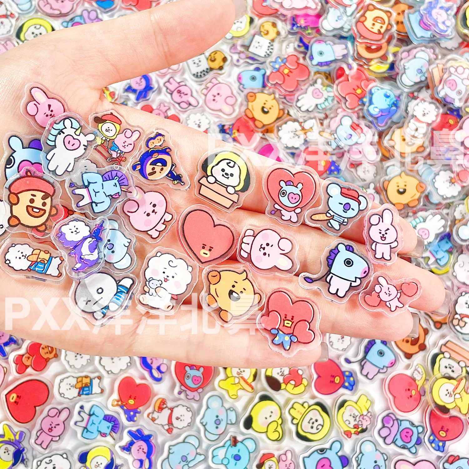 100pcs BT21 BTS single-layer 2 - огляд і ціна Art Craft Market