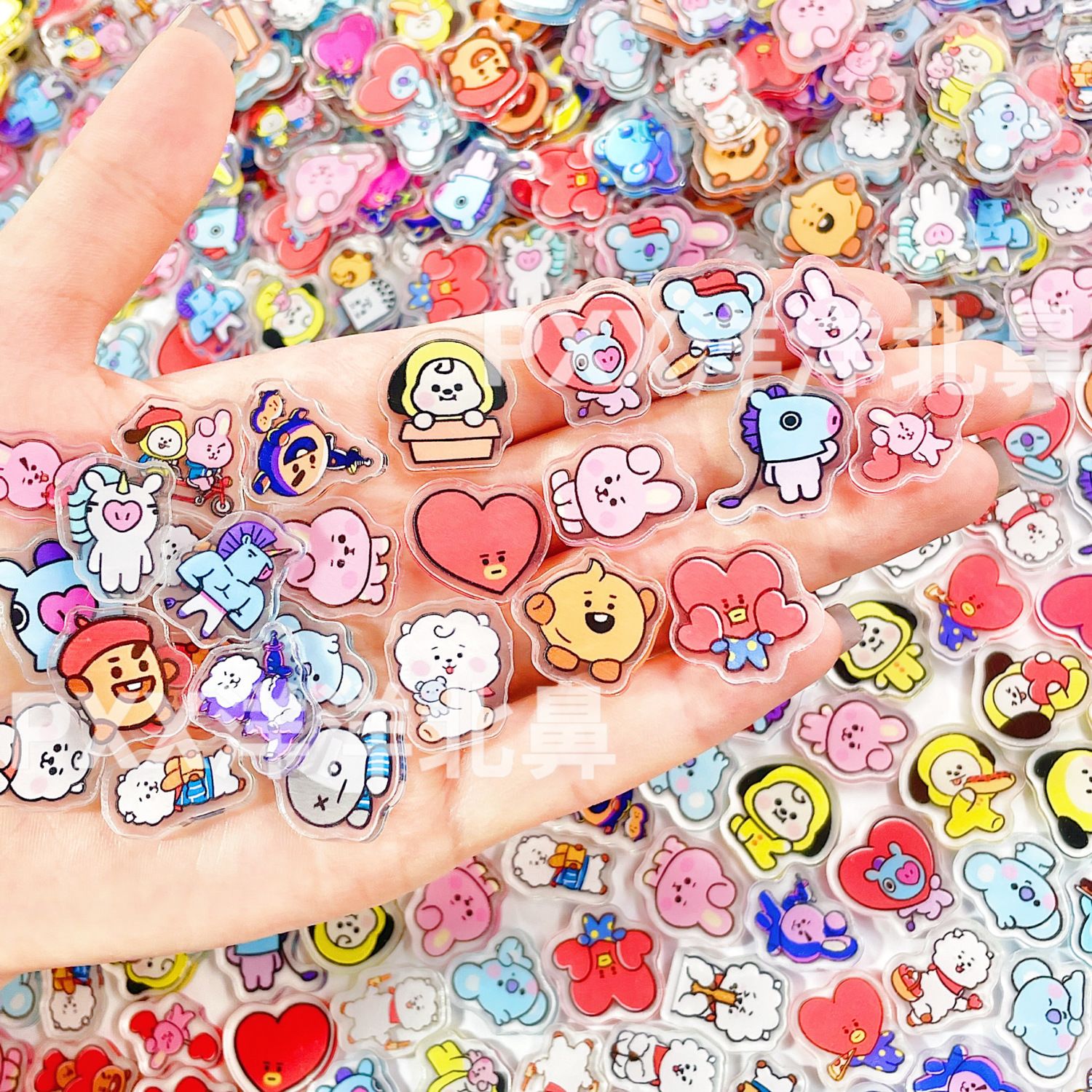 100pcs BT21 BTS single-layer 2 - огляд і ціна Art Craft Market