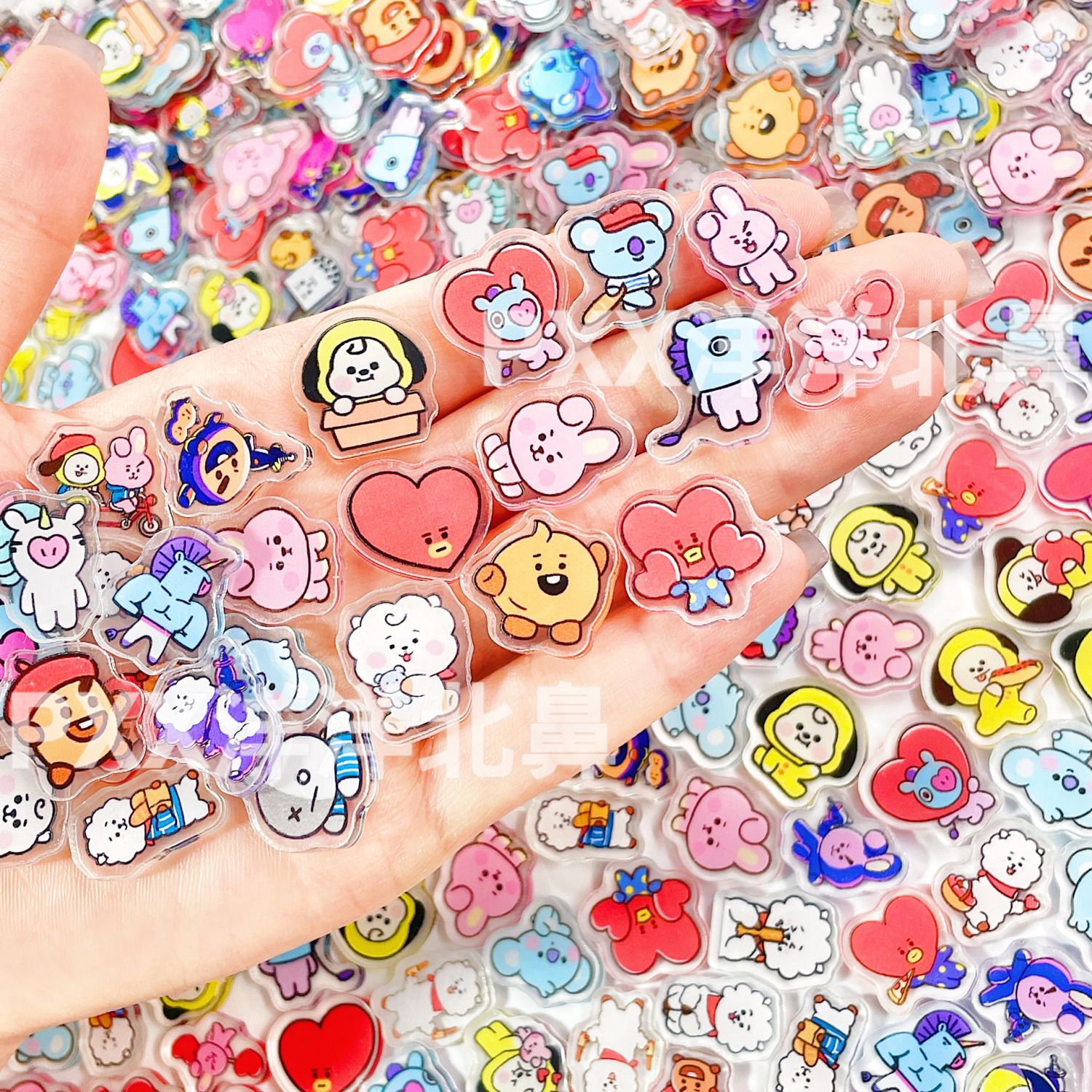 100pcs BT21 BTS single-layer 2 - огляд і ціна Art Craft Market
