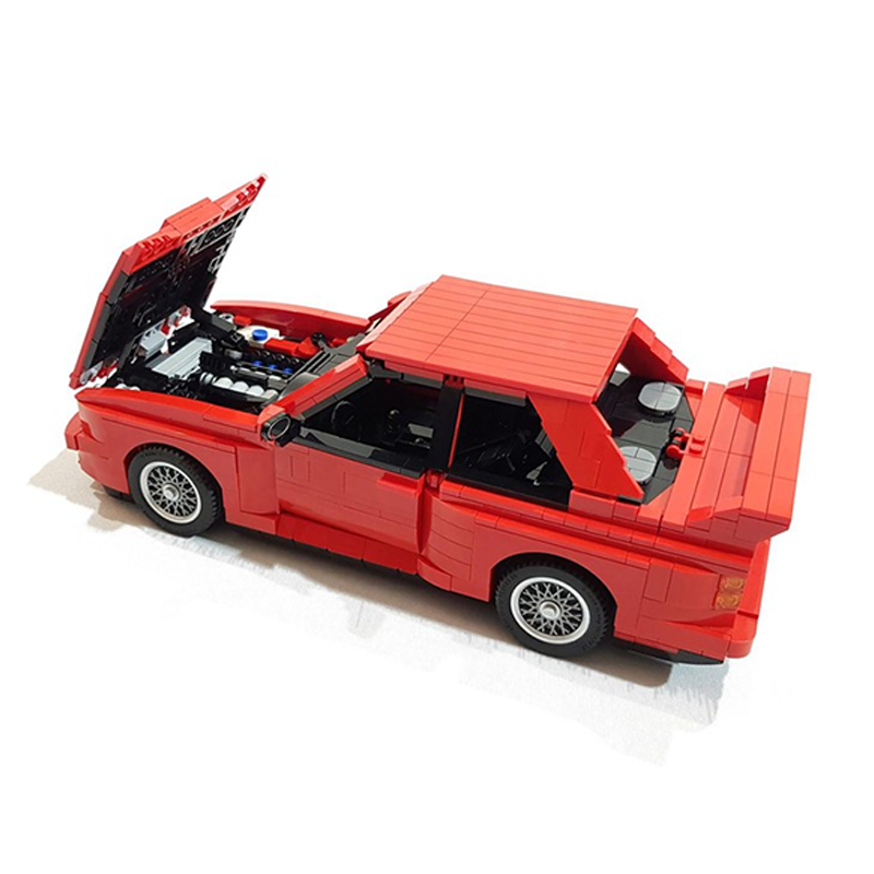1493pcs MOC Cars BMWS M3 E30 M - огляд і ціна Art Craft Christmas Ideas