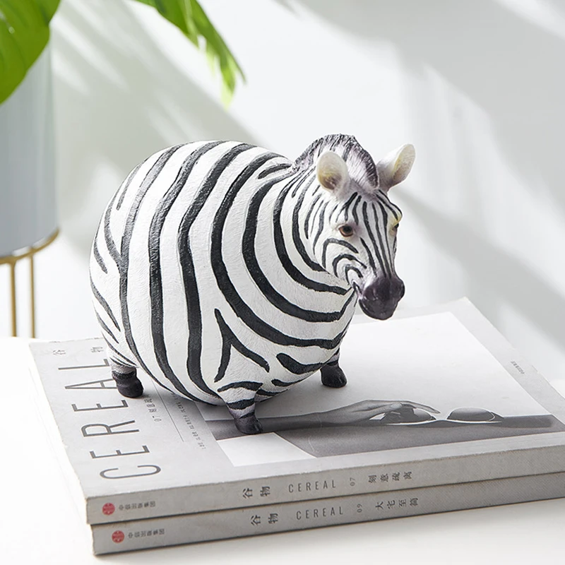 Nordic Creative Resin Cute Fat - огляд і ціна Art Craft Zebra
