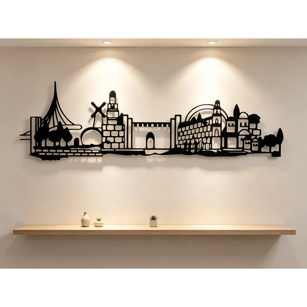 CIFBUY Iron Wall Art Jerusalem - огляд і ціна Art & Craft Kids Toys