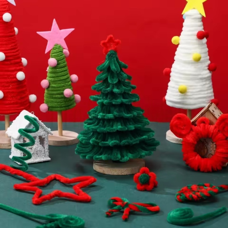 100-300 Pcs Thick Christmas Re - огляд і ціна Art Craft Birthday Party
