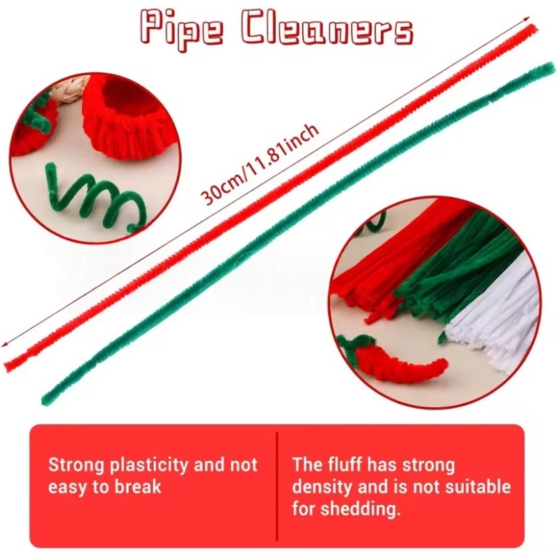 100-300 Pcs Thick Christmas Re - огляд і ціна Art Craft Birthday Party